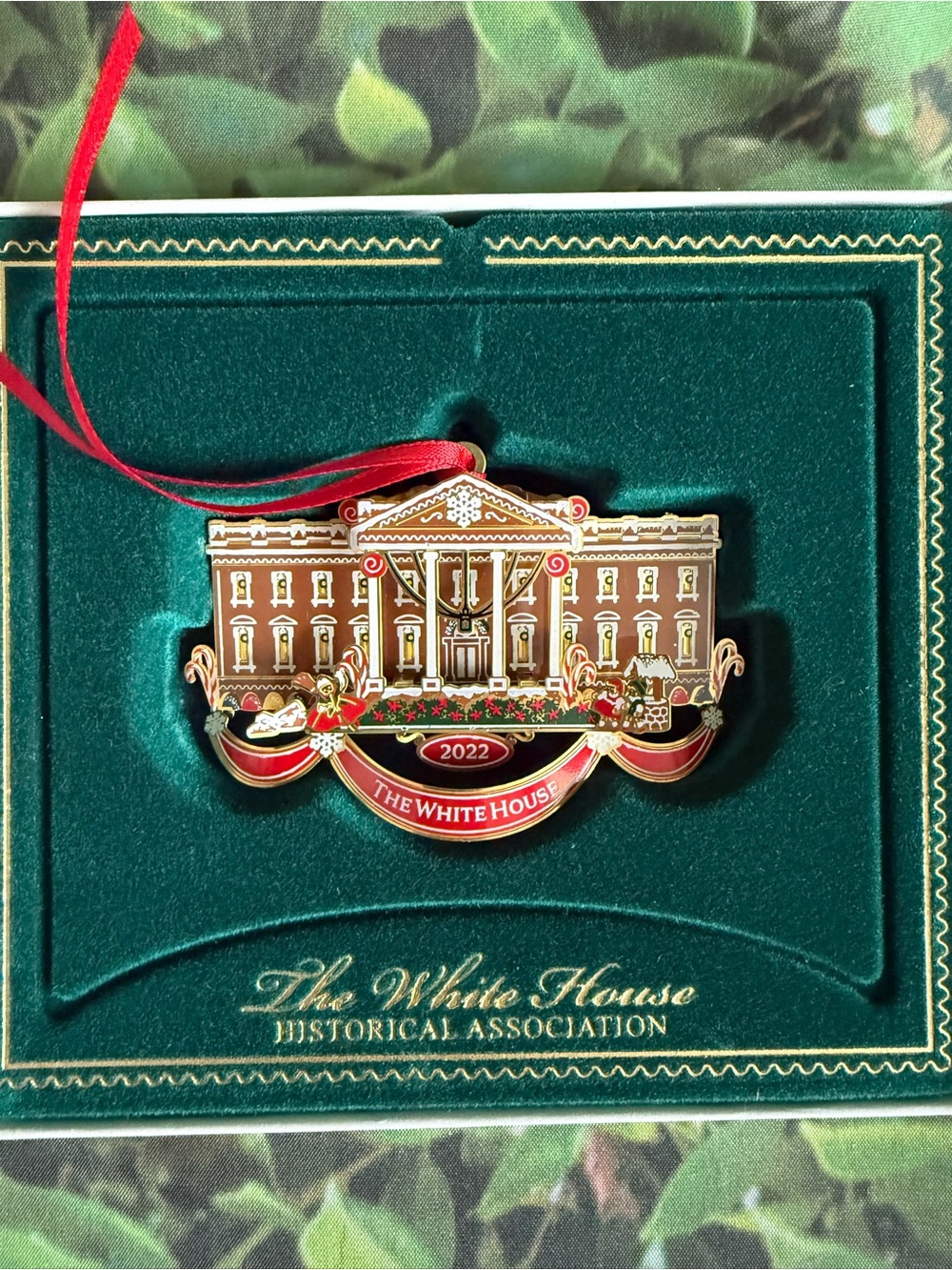 The White House 2022 Collectable Limited Edition Holiday Ornament